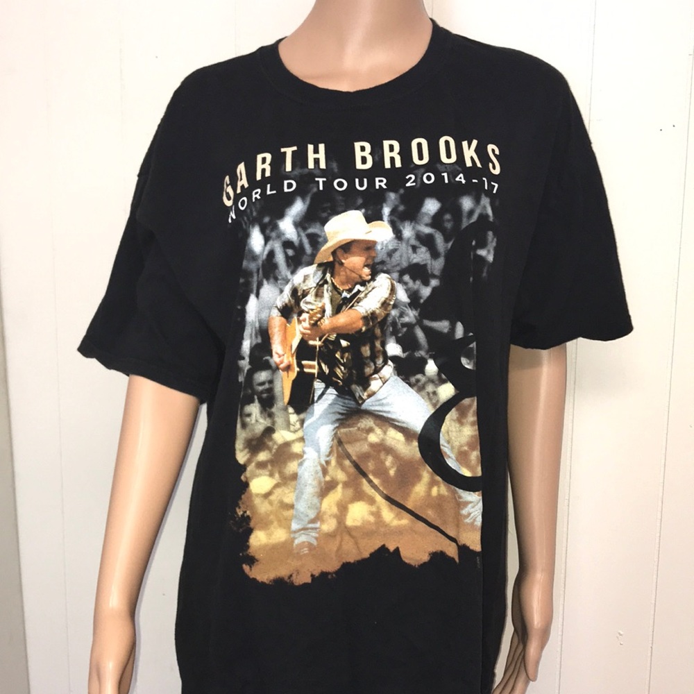 MENS Garth Brooks world tour T-shirt size XL